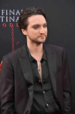 Hollywood, CA USA - 12 Mayıs 2025: Richard Harmon Final Destination Bloodlines 'ın prömiyerine katıldı
