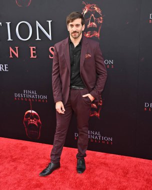 Hollywood, CA USA - 12 Mayıs 2025: Greg Furman Final Destination Bloodlines 'ın galasına katıldı