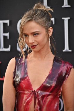 Hollywood, CA USA - 12 Mayıs 2025: Anna Lore Final Destination Bloodlines 'ın prömiyerine katıldı