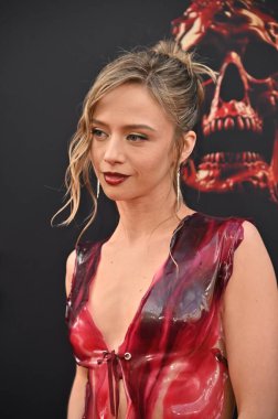 Hollywood, CA USA - 12 Mayıs 2025: Anna Lore Final Destination Bloodlines 'ın prömiyerine katıldı