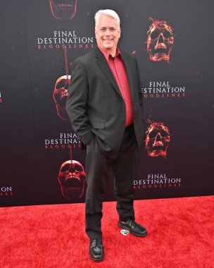 Hollywood, CA USA - 12 Mayıs 2025: Craig Perry Final Destination Bloodlines 'ın galasına katıldı