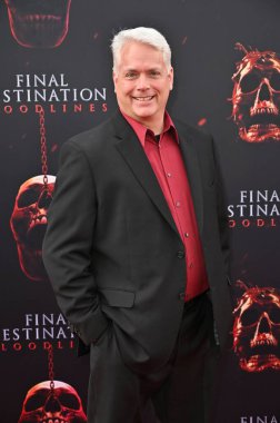 Hollywood, CA USA - 12 Mayıs 2025: Craig Perry Final Destination Bloodlines 'ın galasına katıldı