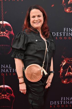 Hollywood, CA USA - 12 Mayıs 2025: Sheila Hanahan Taylor Son Durak Kan Hattının prömiyerine katıldı