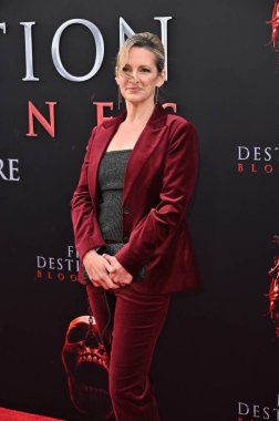 Hollywood, CA USA - 12 Mayıs 2025: Lori Evans Taylor Final Destination Bloodlines 'ın galasına katıldı
