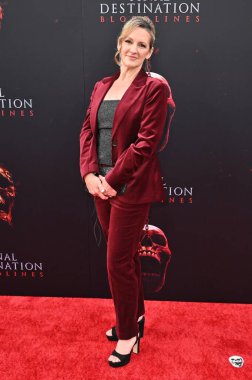 Hollywood, CA USA - 12 Mayıs 2025: Lori Evans Taylor Final Destination Bloodlines 'ın galasına katıldı