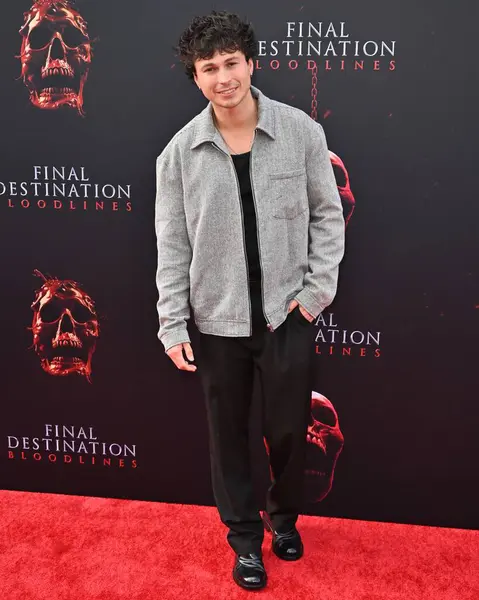 Hollywood, CA USA - 12 Mayıs 2025: Sean Schutt Son Durak Kan Hattının galasına katıldı