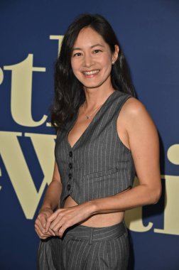 Batı Hollywood, CA USA - 23 Mayıs 2025: Janet Hsieh Worth The Wait 'in gösterimine katıldı