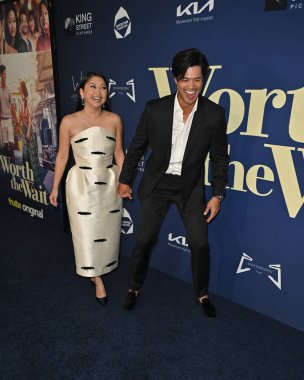 Batı Hollywood, CA USA - 23 Mayıs 2025: Lana Condor, Ross Butler Worth The Wait filminin gösterimine katıldı