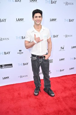 Los Angeles, CA USA - 5 Haziran 2025: Max Ehrich LANY Entertainments Summer Mixer 'a katıldı