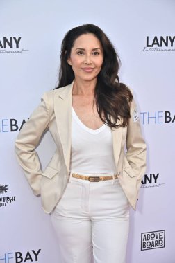 Los Angeles, CA USA - 5 Haziran 2025: Naomi Matsuda LANY Entertainments Summer Mixer 'a katıldı