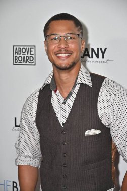 Los Angeles, CA USA - 5 Haziran 2025: Najee De Tiege LANY Entertainments Summer Mixer 'a katıldı