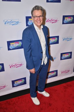 Burbank, CA USA - 7 Haziran 2025: Michael Donovan The Wedding Singer The Musical 'ın açılış gecesine katıldı