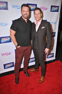 Burbank, CA USA - 7 Haziran 2025: Eric Martsolf, Sean Kanan The Wedding Singer The Musical 'ın açılış gecesine katıldı