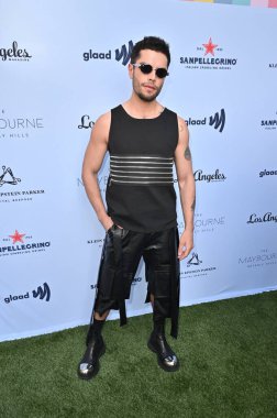 Beverly Hills, CA USA - 12 Haziran 2025: David Granados LA Magazines Pride 2025 Kutlamalarına katıldı