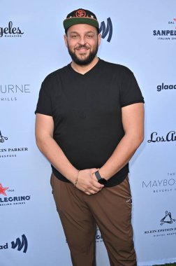 Beverly Hills, CA USA - 12 Haziran 2025: Daniel Franzese LA Magazines Pride 2025 Kutlamalarına katıldı