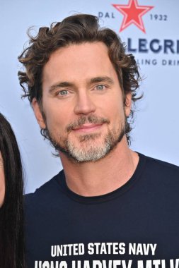Beverly Hills, CA USA - 12 Haziran 2025: Matt Bomer LA Magazines Pride 2025 Kutlamalarına katıldı