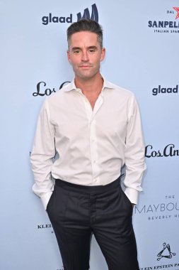Beverly Hills, CA USA - 12 Haziran 2025: Jesse Lally LA Magazines Pride 2025 Kutlamalarına katıldı
