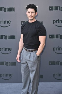 Los Angeles, CA USA - 18 Haziran 2025: James Joseph Pulido geri sayım serisinin prömiyerine katıldı