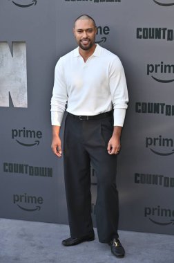 Los Angeles, CA USA - 18 Haziran 2025: Uli Latukefu geri sayım serisinin prömiyerine katıldı