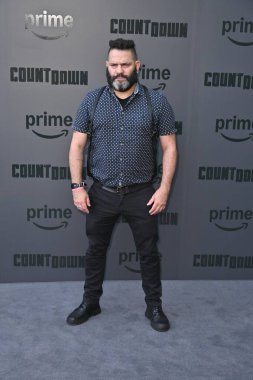 Los Angeles, CA USA - 18 Haziran 2025: Guillermo Diaz geri sayım serisinin prömiyerine katıldı