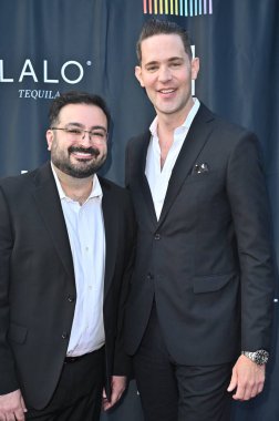 Los Angeles, CA USA - 20 Haziran 2025: Ardalan Minokadeh, Rob Wallace Hyperion L.A Onur Gecesine katıldı