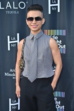 Los Angeles, CA USA - 20 Haziran 2025: Alex Orozco Hyperion L.A Onur Gecesi 2025