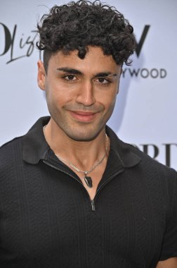 Los Angeles, CA USA - 17 Temmuz 2025: Adhem Taha McCord Listesi Emmy Adaylığı Kutlamasına katıldı