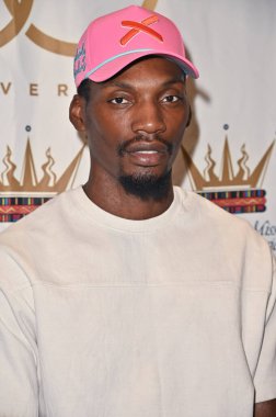 Hollywood, CA USA - 3 Ağustos 2025: Fred Kerley 31. Küçük Bayan Afro-Amerikan Bursu Yarışmasına katıldı