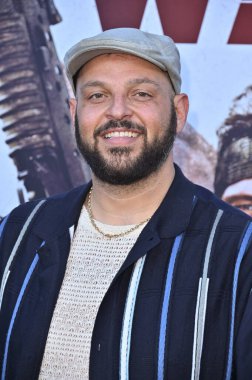 Hollywood, CA USA - 18 Ağustos 2025: Daniel Franzese İlkel Savaş filminin galasına katıldı