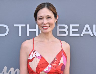 Hollywood, CA USA - 19 Ağustos 2025: Romy Park The Bold and The Beautiful New Studio Celebration 'a katıldı