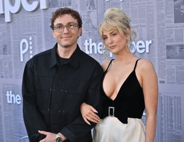Los Angeles, CA USA - 27 Ağustos 2025: Daryl Sabara, Meghan Trainor Peacocks serisinin prömiyerine katıldı