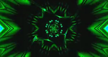 Parlak yeşil desenler bu VJ ekran koruyucusunda çekici bir tünel etkisi yaratır. Kusursuz animasyon her türlü alan için sonsuz görsel entrikalar sunar, partiler veya rahatlama için mükemmel hale getirir..