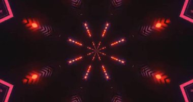 Dinamik bir tünel video döngüsü canlı renkler ve geometrik şekillerin bir karışımını gösterir. Kusursuz animasyon izleyiciyi kendine çeker, ekran koruyucular için mükemmel bir görsel deneyim yaratır.