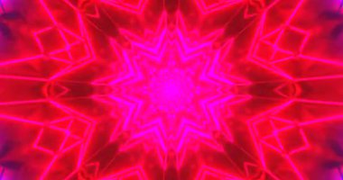Bu kusursuz döngülü video dinamik renkler ve geometrik şekillerle dolu canlı bir tünel içeriyor. Büyüleyici görseller, ekran koruyucular veya VJ performansları için ideal bir ilgi çekici deneyim yaratıyor..