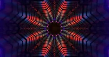 Büyüleyici bir tünel görüntüsü dönen desenleri ve canlı renkleri göstererek büyüleyici bir atmosfer yaratır. Kusursuz döngü dinamik görseller arayan izleyiciler için sürükleyici bir deneyim sunar.