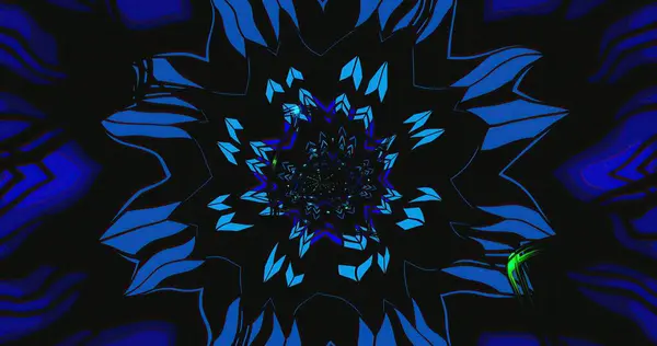 Kalın şekiller mavi ve yeşilin canlı tonlarında kıvrılarak dinamik ve büyüleyici bir görsel etki yaratır. Tasarım neredeyse hipnotize edici. Karmaşık desenleri ve derinliği ile..