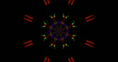 Canlı bir tünel video döngüsü parlak renkler ve soyut desenlerin bir karışımını sergiler. Animasyon, şekil ve renklerin pürüzsüz akışı ile büyüleyici bir çevrimiçi ekran koruyucu oluşturur..