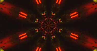 Bir tünel videosu dinamik ve canlı kırmızı desenleri pürüzsüz bir döngüde gösterir. Görseller büyüleyici bir etki yaratıyor, çevreyi iyileştirmek ve izleyicileri meşgul etmek için mükemmel..
