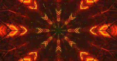 Canlı geometrik kalıpların sorunsuz bir şekilde geçtiği renkli ve çekici bir tünel video döngüsü deneyin. Bu büyüleyici görüntü ekran koruyucular ve ortam için mükemmel..