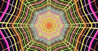 Canlı geometrik desenler büyüleyici bir tünel etkisi yaratır. Etkileyici bir ekran koruyucu sağlamak için kusursuz bir döngü oluşturur. Parlak renkler ve dinamik tasarımlar sürükleyici bir deneyim yaratır.