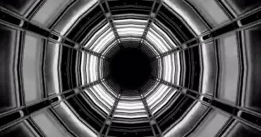 Etkileyici bir tünel videosu, karmaşık desenler ve dinamik görseller içeren kusursuz bir döngü içinde oynuyor. Bu büyüleyici animasyon rahatlama ve eğlence için eşsiz bir atmosfer sunuyor..