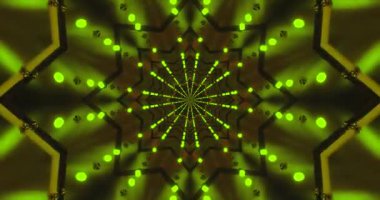 Renkli ışıklar titreşiyor ve kusursuz bir döngü içinde dönüyor, hipnotik bir tünel etkisi yaratıyor. Canlı görüntüler, dijital ekran koruyucular için mükemmel bir hareket ve enerji hissi uyandırıyor..