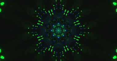 Dinamik bir tünel videosu, mavi ve yeşil kıvrımlı ışık desenleri gösteriyor ve büyüleyici bir görsel etki yaratıyor. Kusursuz döngü, ekran koruyucular için mükemmel olan sürükleyici deneyimi geliştirir..