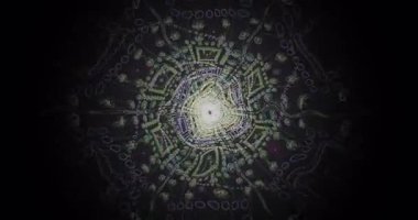 Dinamik tünel videosu kesintisiz dönen desenleri gösterir, kusursuz döngüsüyle izleyicileri büyüler. Ekran koruyucuları ya da görsel sanat kurulumları için ideal, hipnotik bir ortam sunuyor.