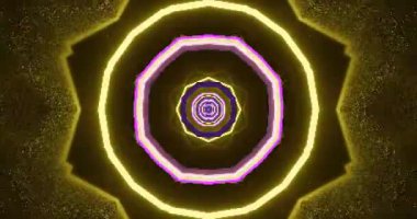 Bu tünel video döngüsü kıvrımlı yeşil ve mavi çizgilerin dinamik ve pürüzsüz bir görüntüsünü içerir. İzleyicileri, pürüzsüz geçişler ve ritmik hareketlerle büyüleyici bir görsel deneyime çekiyor..