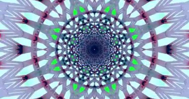 Bu büyüleyici video döngüsü değişen desenler ve dokulardan oluşan renkli bir tünel içeriyor. Dinamik hareketi gevşemek ya da ilham vermek için mükemmel bir görsel görüntü yaratır..