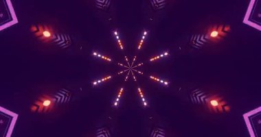 Etkileyici bir tünel video döngüsü yaşayın. Parlak desenler ve ışıklarla kusursuz ve sarsıcı bir ekran koruyucu etkisi yaratın. Çeşitli ayarlarda görselleri geliştirmek için ideal.