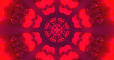 Bu döngü canlı renkler ve geometrik desenlerle dolu büyüleyici bir tünel içeriyor, sorunsuz akan büyüleyici bir görsel etki yaratıyor. Ekran koruyucuları ya da video gösterimleri için mükemmel.