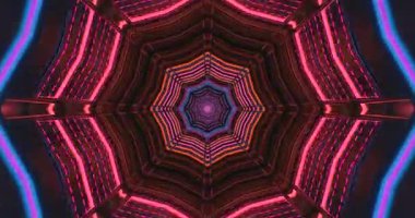 Canlı renkler ve karmaşık desenlerle kusursuz döngüler oluşturan büyüleyici bir tünel görüntüsü deneyimleyin. Dijital ortamınızı geliştirmek için dinamik ekran koruyucu için mükemmel.