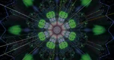 Karmaşık desenler ve canlı renkler içeren bir tünel sahnesinin kusursuz döngüsü. Animasyon büyüleyici bir etki yaratıyor, ekran koruyucu kullanım ve görsel eğlence için mükemmel..